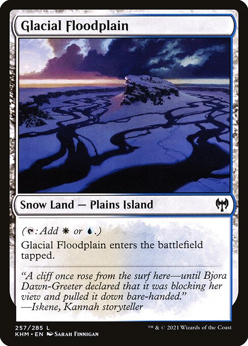 Glacial Floodplain (Kaldheim #257)