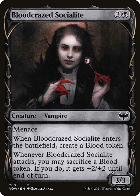 Mondaine sanguinaire|Bloodcrazed Socialite