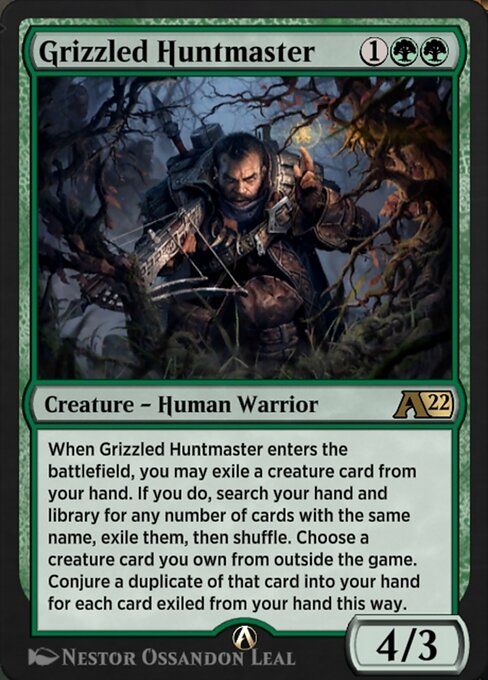 Grizzled Huntmaster (Alchemy: Innistrad #49)