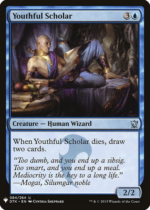 Youthful Scholar (Mystery Booster #557)