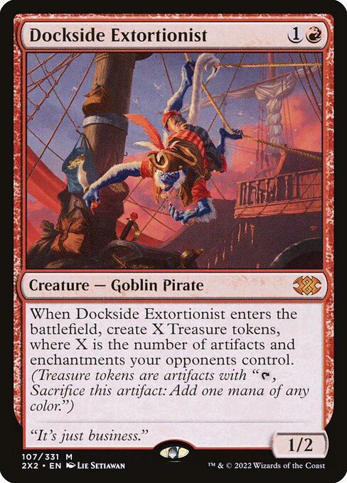 Dockside Extortionist (Double Masters 2022 #107)