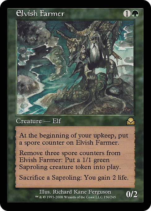 Elvish Farmer (Masters Edition II #156)