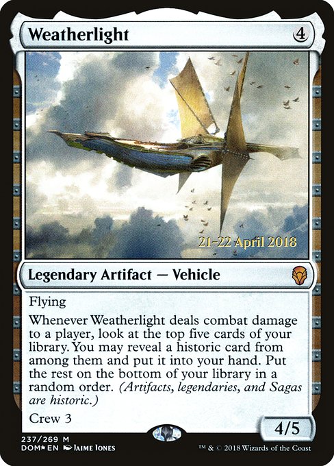 Weatherlight (Dominaria Promos #237s)