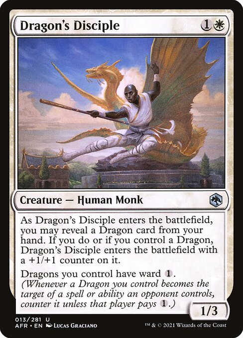 Dragon's Disciple card image