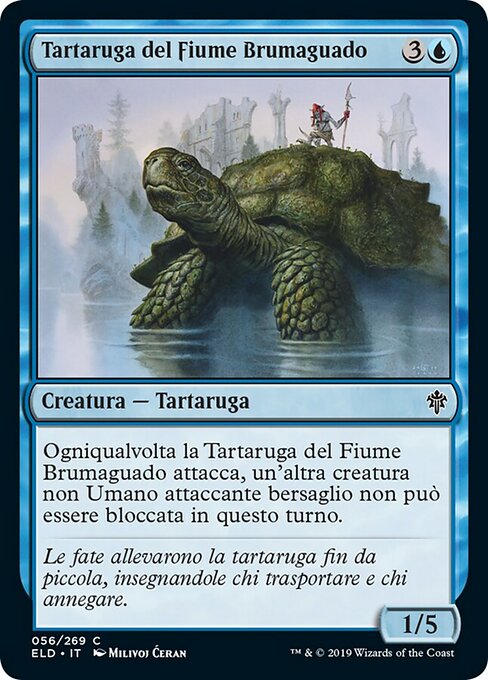 Mistford River Turtle (Throne of Eldraine #56)
