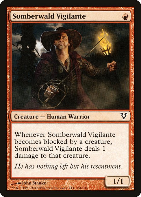 Somberwald Vigilante (Avacyn Restored #156)