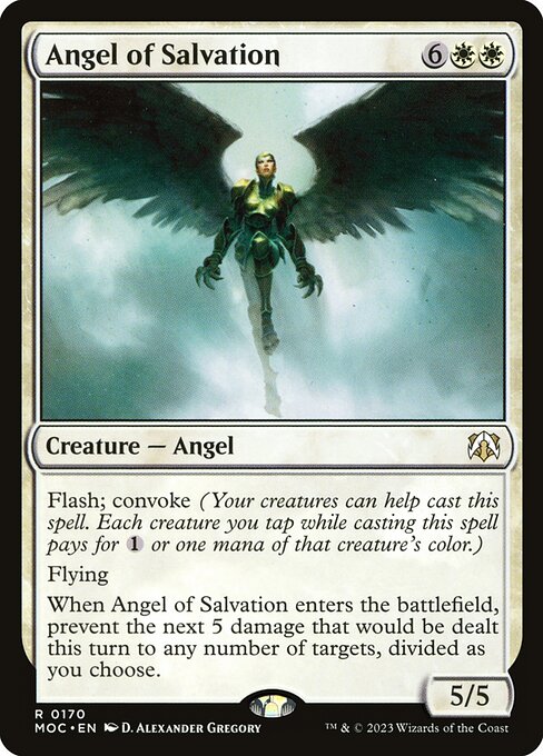 Angel of Salvation (March of the Machine Commander #170)