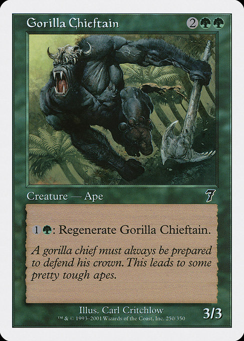 Chef de clan gorille|Gorilla Chieftain