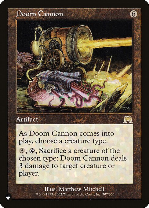 Doom Cannon (The List #1154)