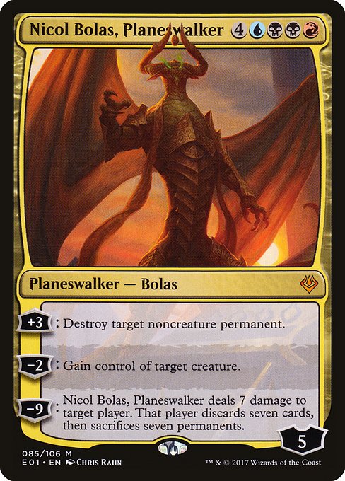 Nicol Bolas, Planeswalker (e01) 85 Nicol Bolas, Planeswalker (e01) 85
