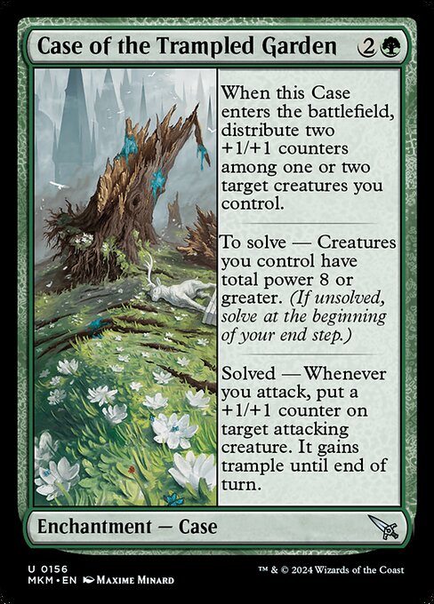 Case of the Trampled Garden (mkm) 156 Case of the Trampled Garden (mkm) 156
