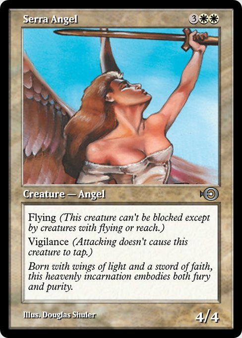 Serra Angel (Magic Online Promos #35942)