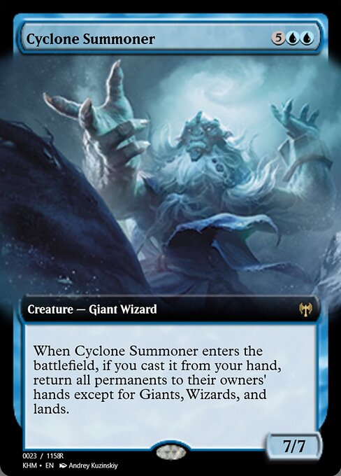 Cyclone Summoner (Magic Online Promos #88246)