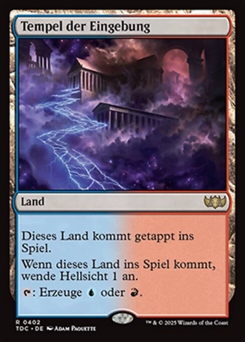 Tempel der Eingebung