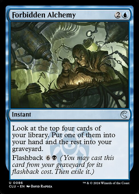 Forbidden Alchemy (Ravnica: Clue Edition #86)