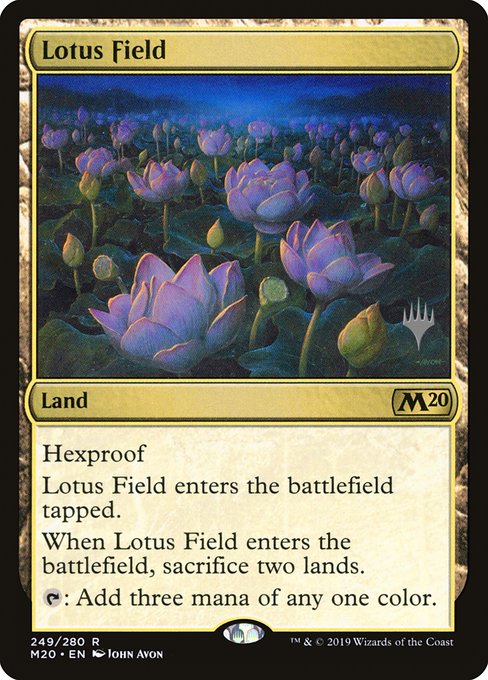Lotus Field (Core Set 2020 Promos #249p)