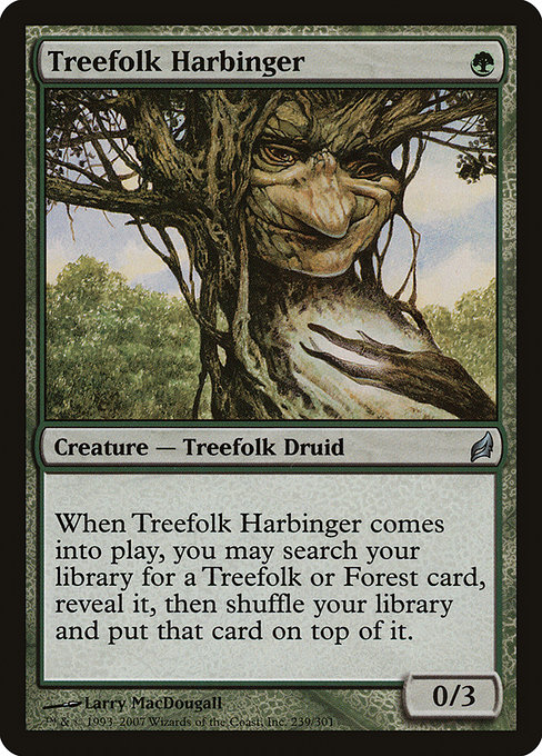Treefolk Harbinger (LRW)
