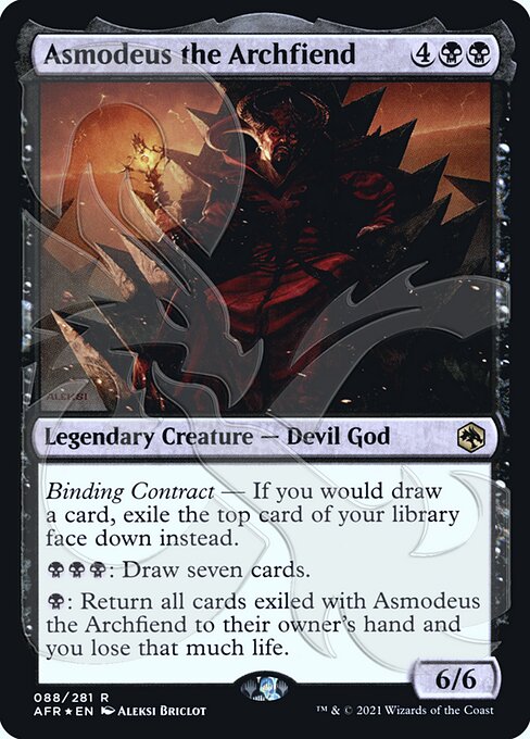 Asmodeus the Archfiend (Adventures in the Forgotten Realms Promos #88a)