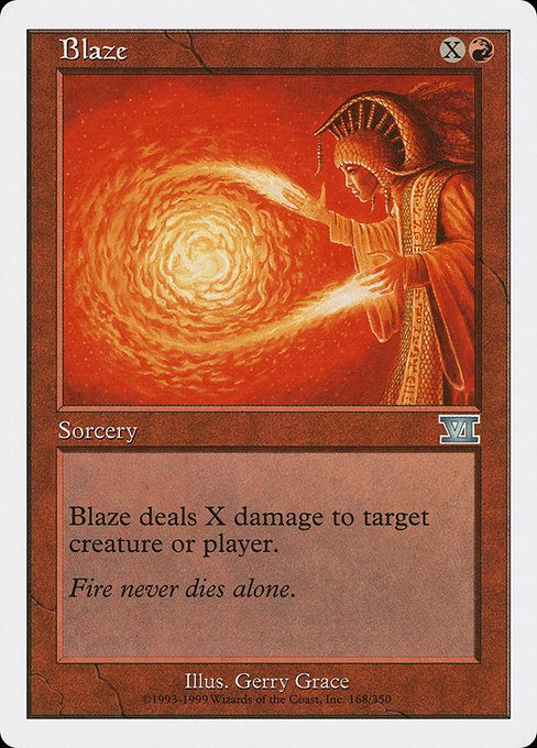 Blaze (Classic Sixth Edition #168)