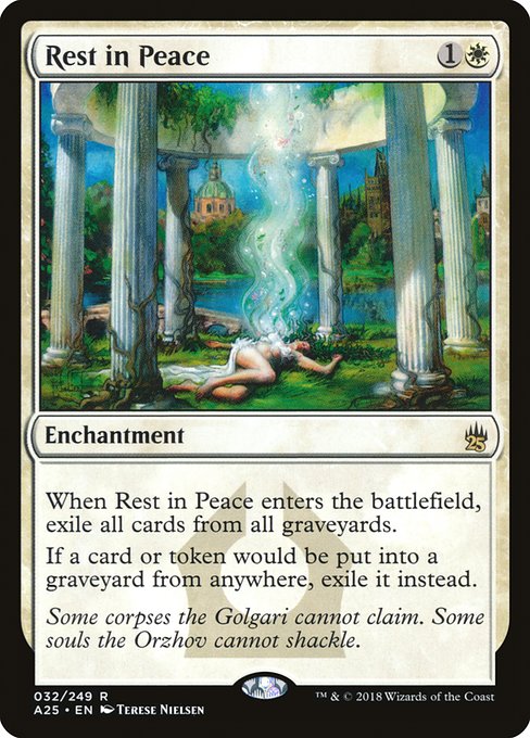 Riposa in Pace (Masters 25)