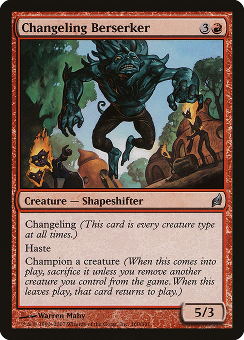 Changeling Berserker card image