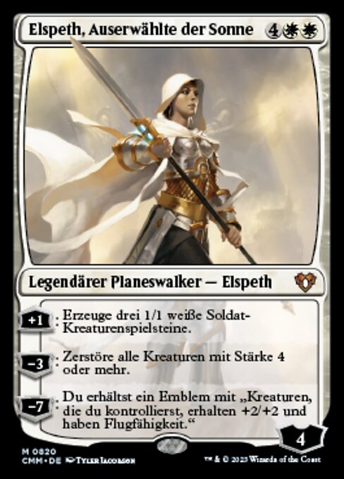 Elspeth, Sun's Champion (Commander Masters #820)