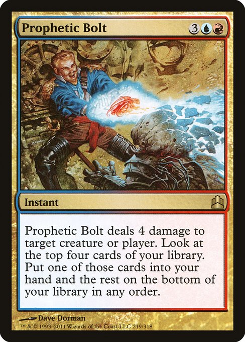 Prophetic Bolt (Commander 2011 #219)