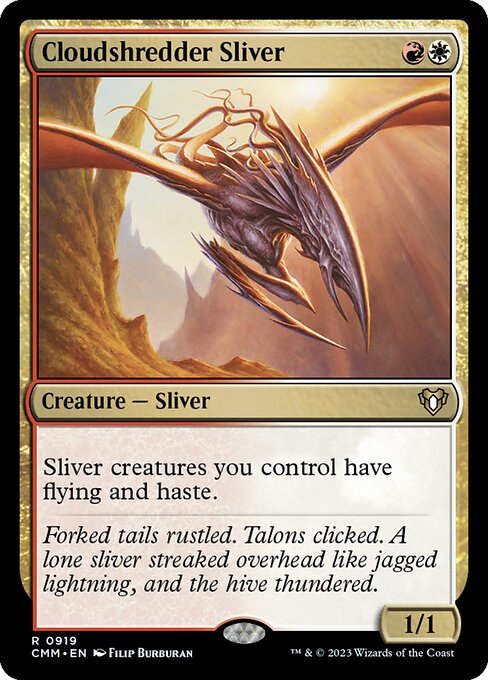 Cloudshredder Sliver (Commander Masters #919)