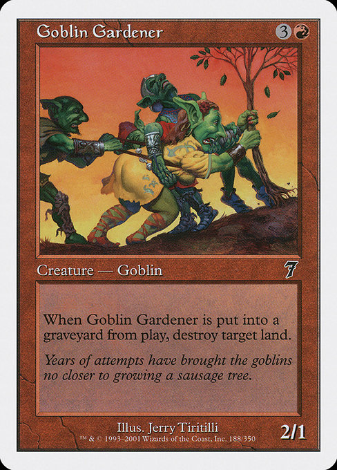 Goblin Gardener (Seventh Edition #188)