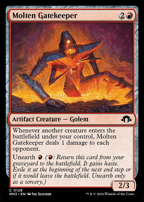 Molten Gatekeeper (Modern Horizons 3 #128)