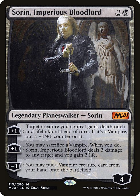Sorin, Imperious Bloodlord (m20) 115 Sorin, Imperious Bloodlord (m20) 115