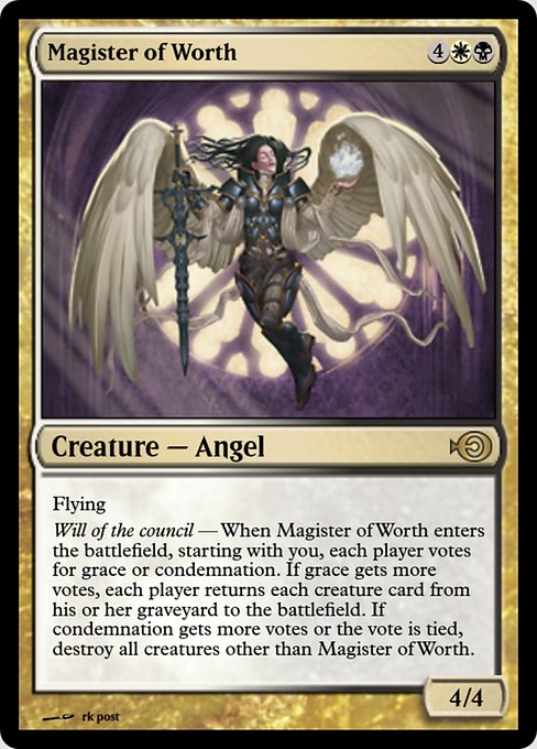 Magister of Worth (Magic Online Promos #52593)