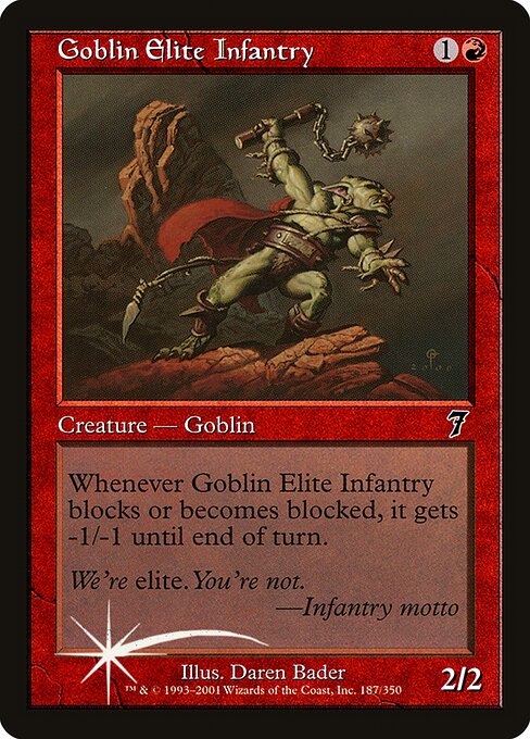 Goblin Elite Infantry card image