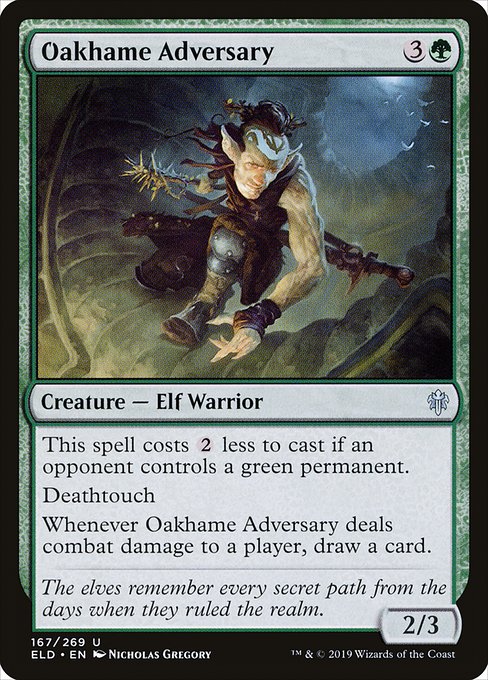 Oakhame Adversary (Throne of Eldraine #167)