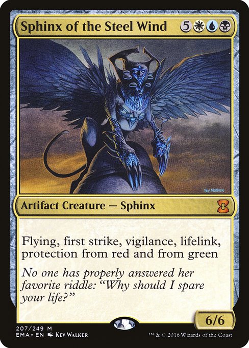 Sphinx of the Steel Wind (Eternal Masters #207)