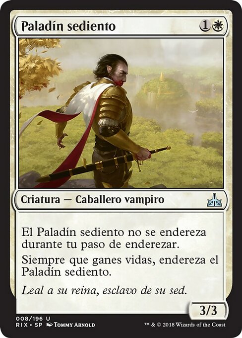 Famished Paladin (Rivals of Ixalan #8)
