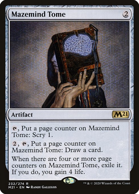 Mazemind Tome (Core Set 2021 #232)