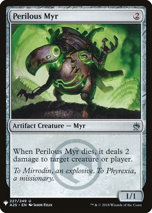 Perilous Myr (The List #A25-227)