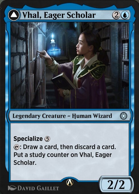 Vhal, Eager Scholar