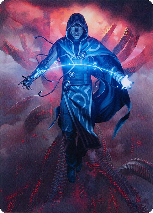 Jace, the Perfected Mind // Jace, the Perfected Mind (Phyrexia: All Will Be One Art Series #15)