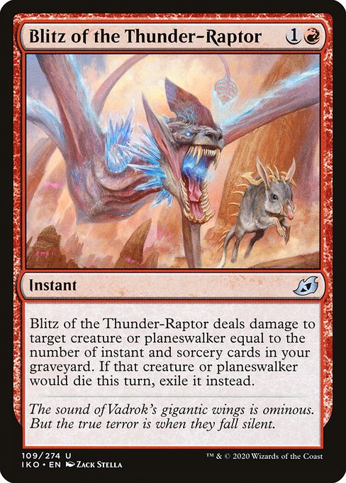 Blitz of the Thunder-Raptor (Ikoria: Lair of Behemoths #109)