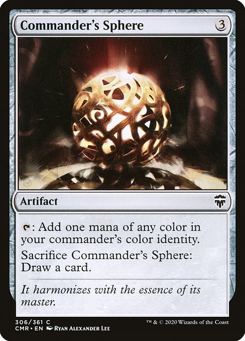 Commander's Sphere (Commander Legends #306)