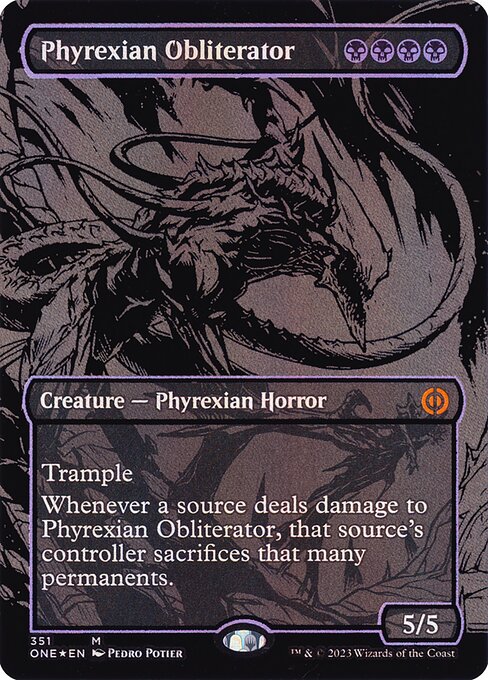 Phyrexian Obliterator (Phyrexia: All Will Be One #351)
