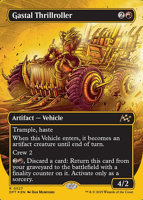 Gastal Thrillroller card image