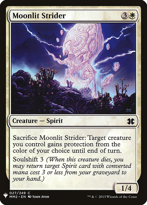 Moonlit Strider (The List #MM2-27)
