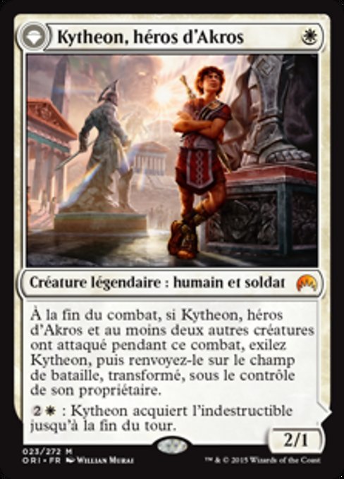 Kytheon, Hero of Akros // Gideon, Battle-Forged (Magic Origins #23)
