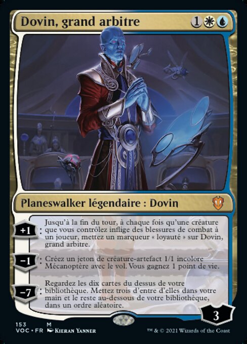 Dovin, Grand Arbiter (Crimson Vow Commander #153)