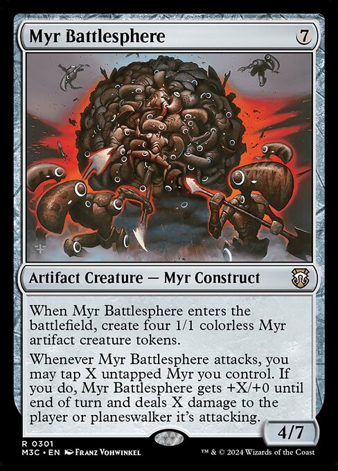 Sphère de bataille myr|Myr Battlesphere