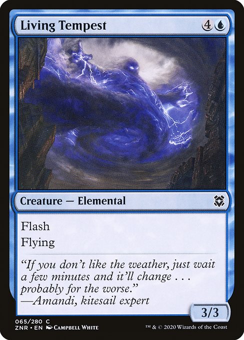 Living Tempest (Zendikar Rising #65)