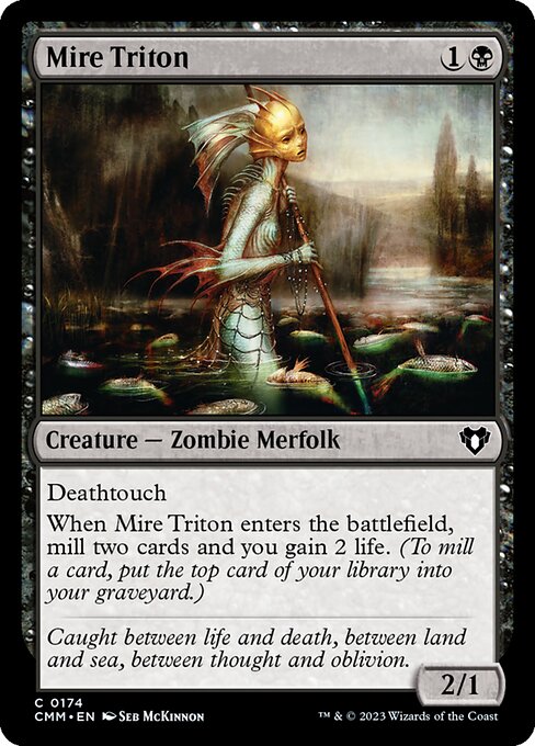 Mire Triton (Commander Masters #174)